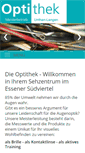 Mobile Screenshot of optithek.de